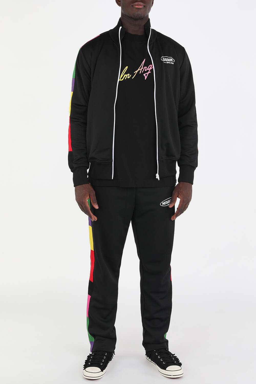 PA x Missoni Side Color Jacket in Black